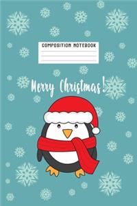 Composition Notebook Merry Christmas!