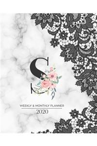 Weekly & Monthly Planner 2020 S