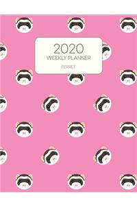 2020 Weekly Planner Ferret