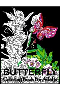 Butterfly Coloring Book For Adults