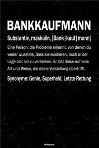 Bankkaufmann Notizbuch