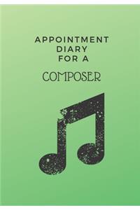 Appointment Diary for a Composer