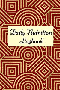 Daily Nutrition Logbook: Simple Daily Food Journal, Food tracker book, Health record keeper.