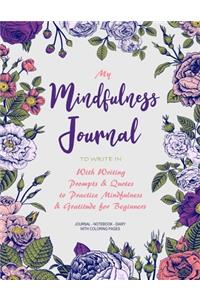 My Mindfulness Journal to Write In