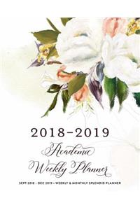 2018-2019 Academic Weekly Planner