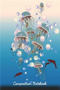 Composition Book: 6x9 College Ruled Notebook, Inspirational Ruled Paper Composition Book - Unique Inspirational Appreciation Gift, Quote Book, Diary Gift Present for Friend, Family, Teacher, Retirement, Birthday, Christmas or Gratitude Gift