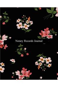 Notary Records Journal