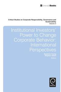Institutional Investors' Power to Change Corporate Behavior