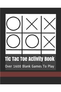 Tic Tac Toe Activity Book