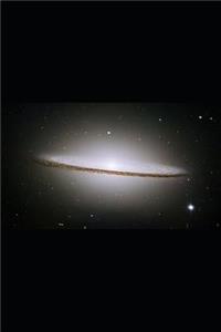 The Sombrero Galaxy Notebook -- 120 Page Blank Lined Journal
