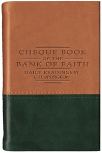 Chequebook of the Bank of Faith – Tan/Green