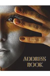 Address Book: Large Print for Seniors or the Visually Impaired, Large Size Book 8 1/2 X 11