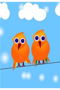 Birds On A Wire Notebook