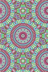 Bullet Journal Notebook Mandalas Pattern 8