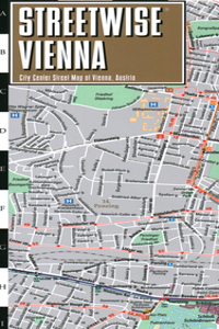 Streetwise Vienna Map - Laminated City Center Street Map of Vienna, Switzerland