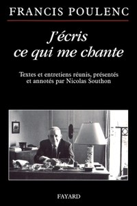J'écris ce qui me chante