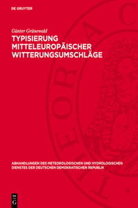 Typisierung Mitteleuropäischer Witterungsumschläge