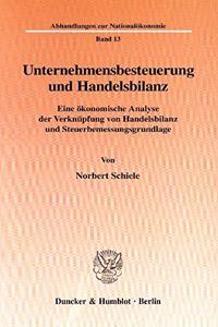 Unternehmensbesteuerung Und Handelsbilanz