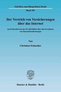 Der Vertrieb Von Versicherungen Uber Das Internet