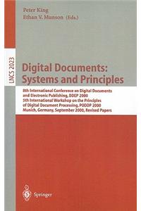 Digital Documents: Systems and Principles