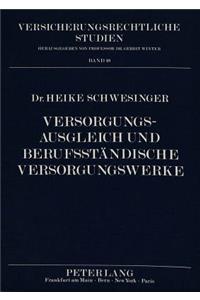 Versorgungsausgleich Und Berufsstaendische Versorgungswerke