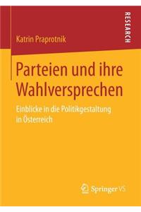 Parteien Und Ihre Wahlversprechen