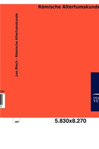 Römische Altertumskunde