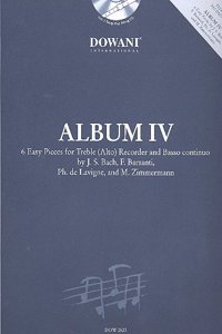 Album IV for Treble (Alto) Recoreder and Basso Continuo