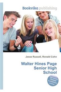 Walter Hines Page Senior High School