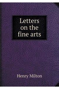 Letters on the fine arts