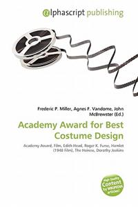 Academy Award for Best Costume Design