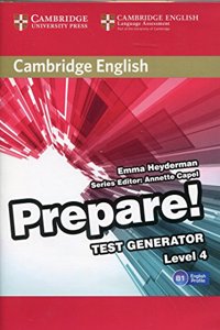 Cambridge English Prepare! Test Generator Level 4 CD-ROM