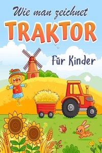 Wie man einen Traktor für Kinder malt