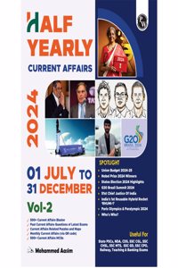 PW Half Yearly Current Affairs Magazine Vol 2 July to December 2024 English Edition By Mohammed Aasim Sir | For SSC, Banking, Teaching, Railway, Defence and Other Competitive Exams