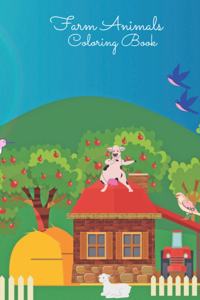 Coloring Farm Animals