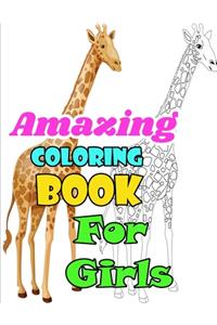 Animals Coloring Book for Girls