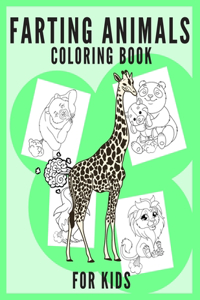 Farting Animals Coloring Book For Kids