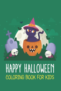 Happy Halloween coloring book for Kids