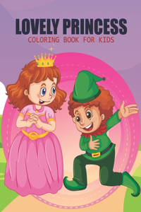Lovely Princess Coloring Book For Kids