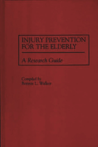 Injury Prevention for the Elderly