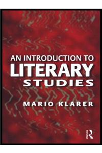 An Introduction to Literary Studies