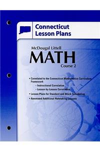 Connecticut Lesson Plans: Math Course 2