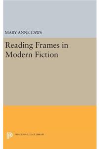 Reading Frames in Modern Fiction