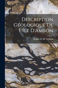 Description Géologique de l'île D'Ambon