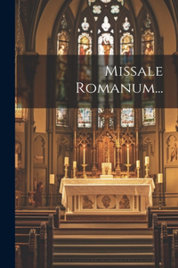 Missale Romanum...