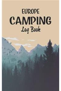 Europe Camping log book