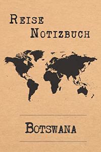Reise Notizbuch Botswana