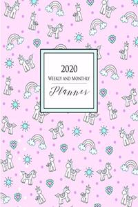 2020 Weekly and Monthly Planner
