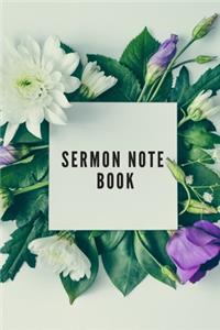 Sermon Note Book