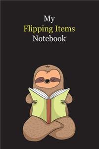 My Flipping Items Notebook